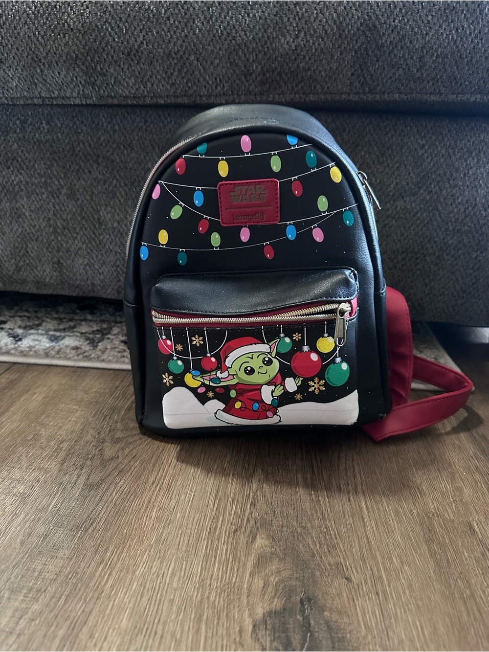 Loungefly Star Wars The Child Grogu Holiday Mini Backpack